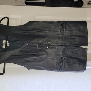 Vintage leather vest